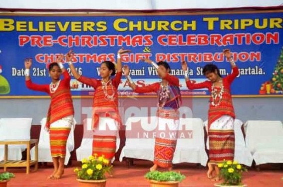 Tripura gears up in Christmas celebration 